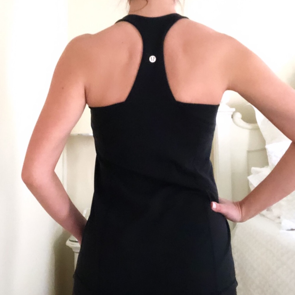 Lululemon Black Razor Tank